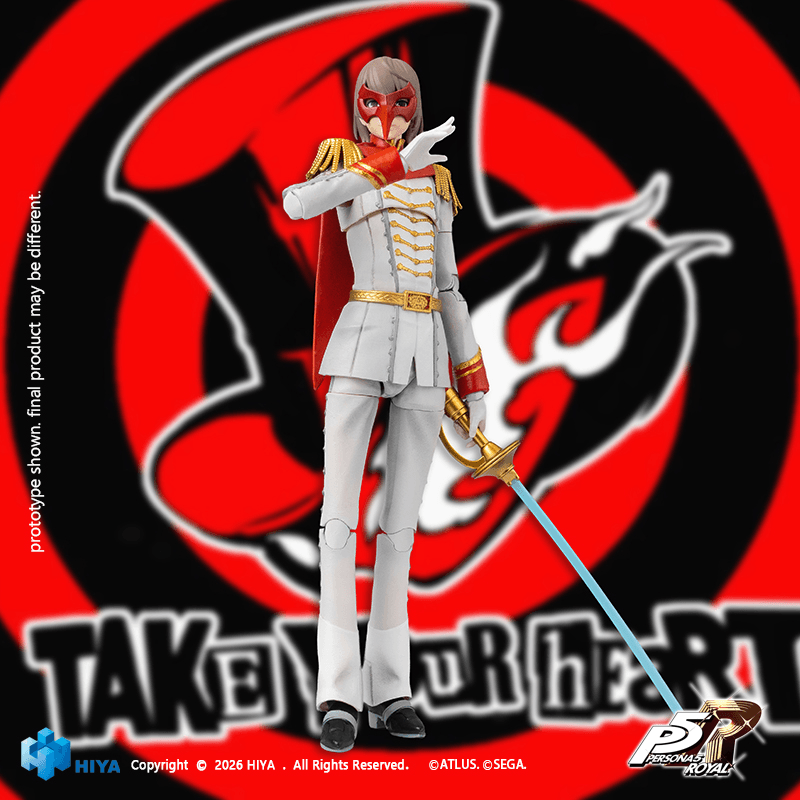 1/12 Scale 6 Inch Persona 5 Royal Crow Action Figure