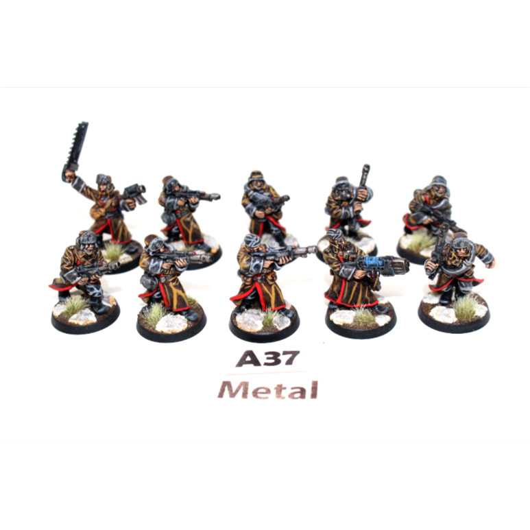 Warhammer Imperial Guard Valhallen Shock Troops Metal A37