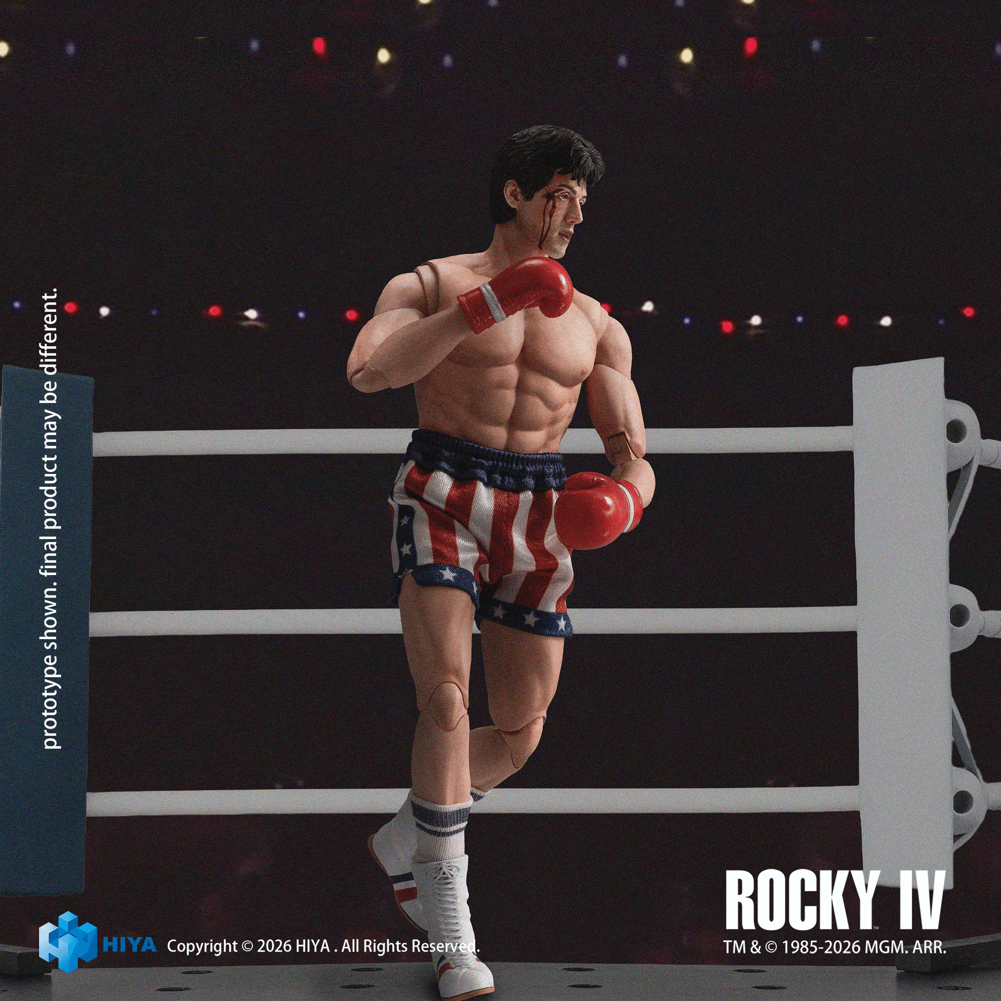 1/12 Scale 6.3 Inch Rocky IV Rocky Boxer Version Action Figure