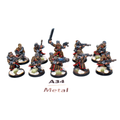 Warhammer Imperial Guard Valhallen Shock Troops Metal A34
