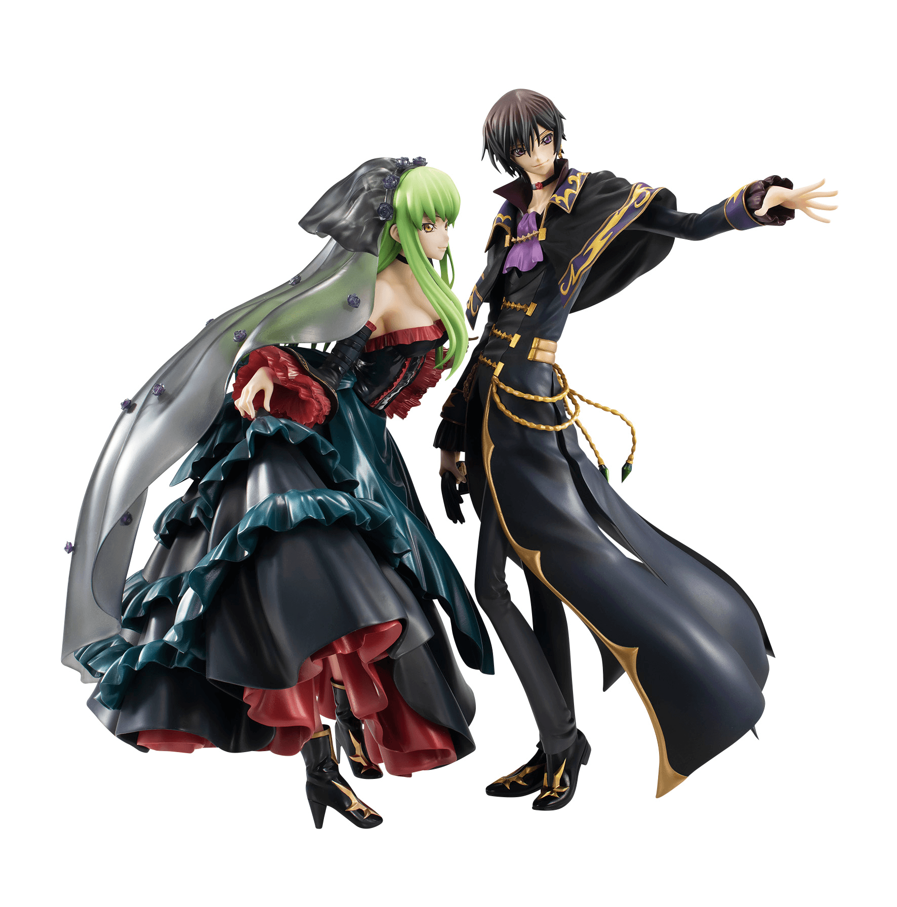 Precious G.E.M. Series Code Geass Lelouch of the Rebellion Ｌ.Ｌ.＆Ｃ.Ｃ.set 【20th Anniversary Repeat】