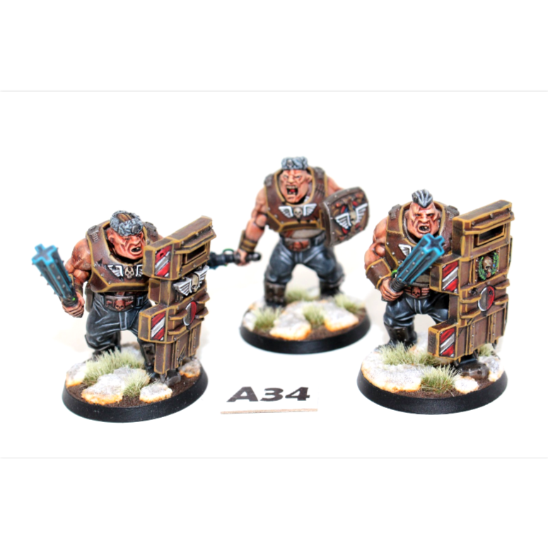 Warhammer Imperial Guard Bullgryns A34