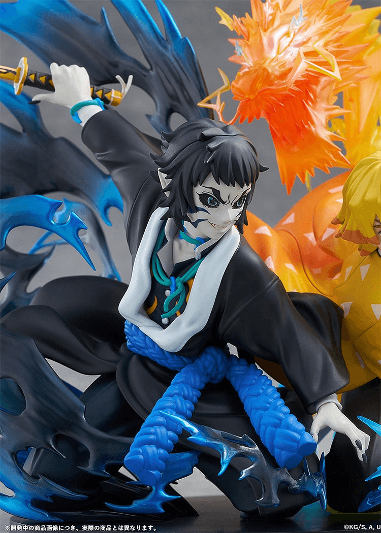 Demon Slayer: Kimetsu no Yaiba Zenitsu Agatsuma &amp; Kaigaku Non-Scale Figure