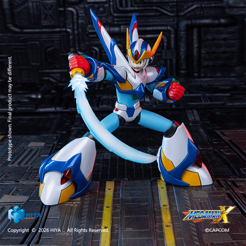 None Scale 6 Inch Mega Man X series X Falcon Armor Version Action Figure
