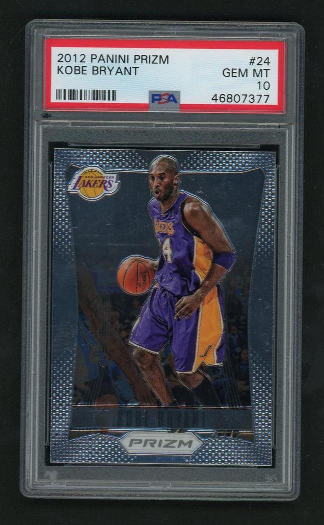2012 Panini Prizm Kobe Bryant #24 PSA 10