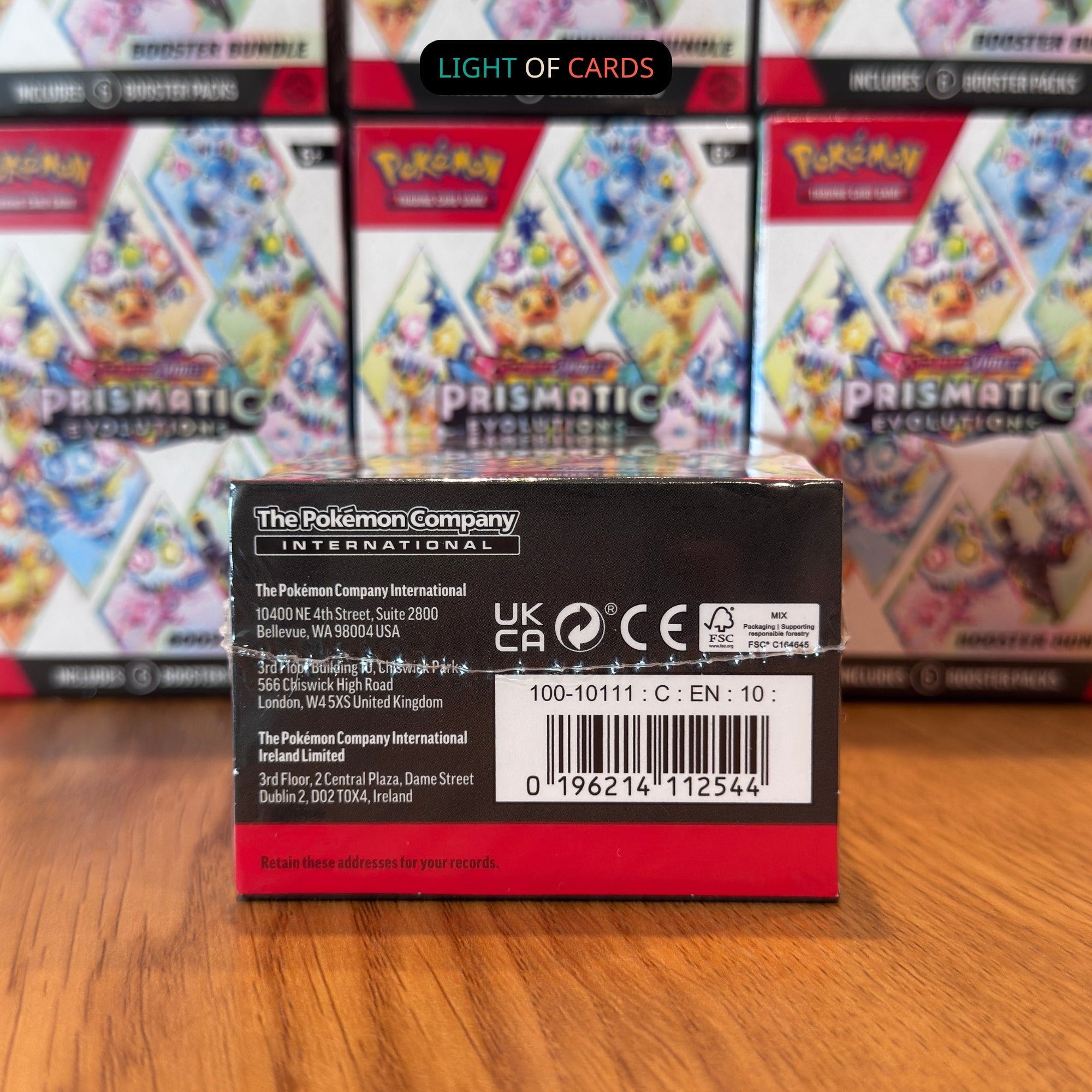[Sealed] Pokemon TCG - Scarlet & Violet -  Prismatic Evolutions Booster Bundle