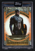 2025 Topps Marvel The Collector Captain America Orange Perfection /25