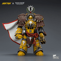 Imperial Fists Lord Castellan Evander Garrius, The Tyrant of Cthonia with the Subjugator and Incineratus