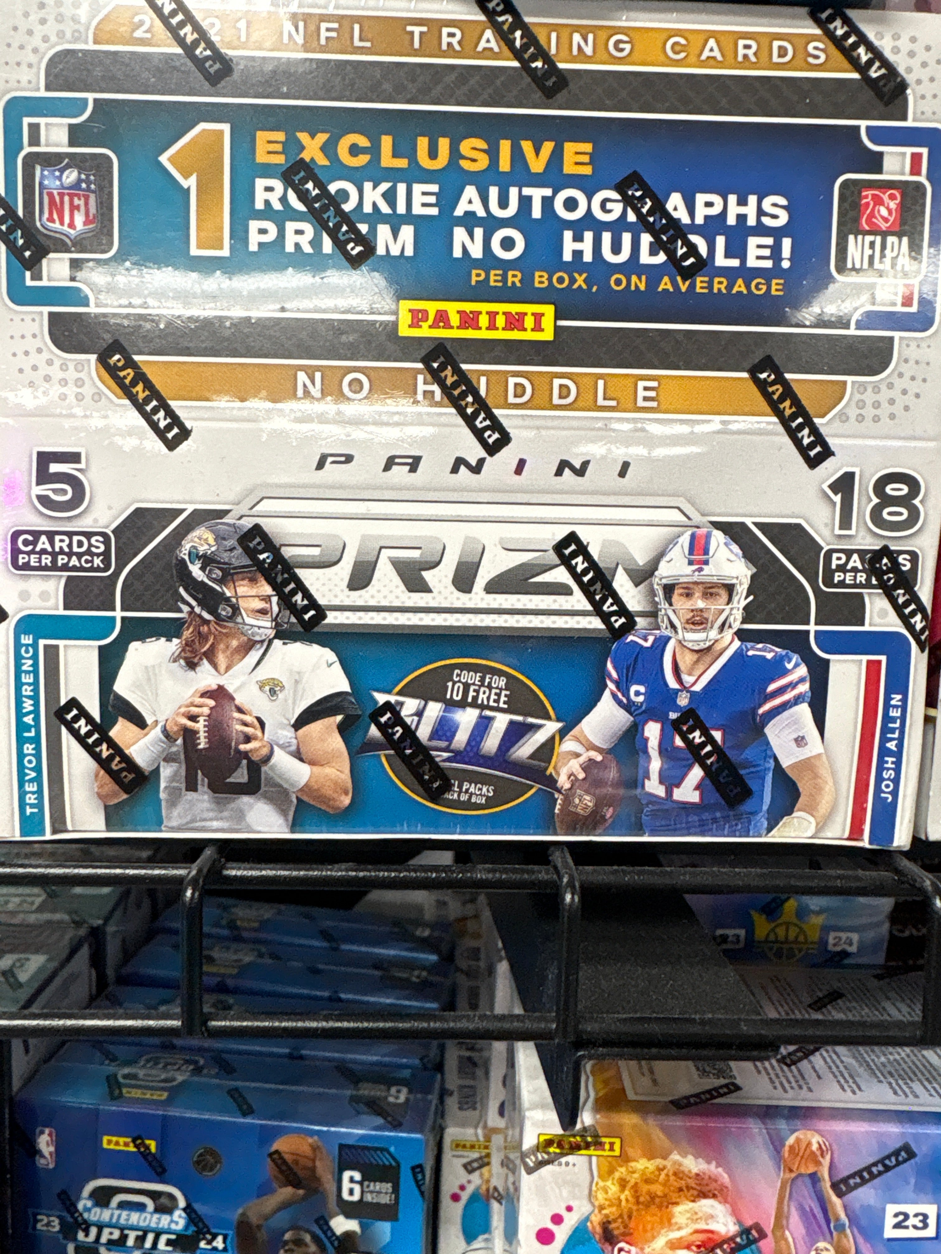2021 NFL Panini Prizm No Huddle Hobby