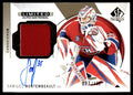2024 Upper Deck SP Authentic 62 Samuel Montembeault Limited Auto Material /100 Canadiens