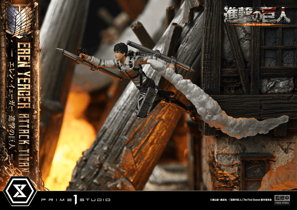 Ultimate Diorama Masterline TV animation Attack on Titan Eren Yeager Attack Titan Bonus Version