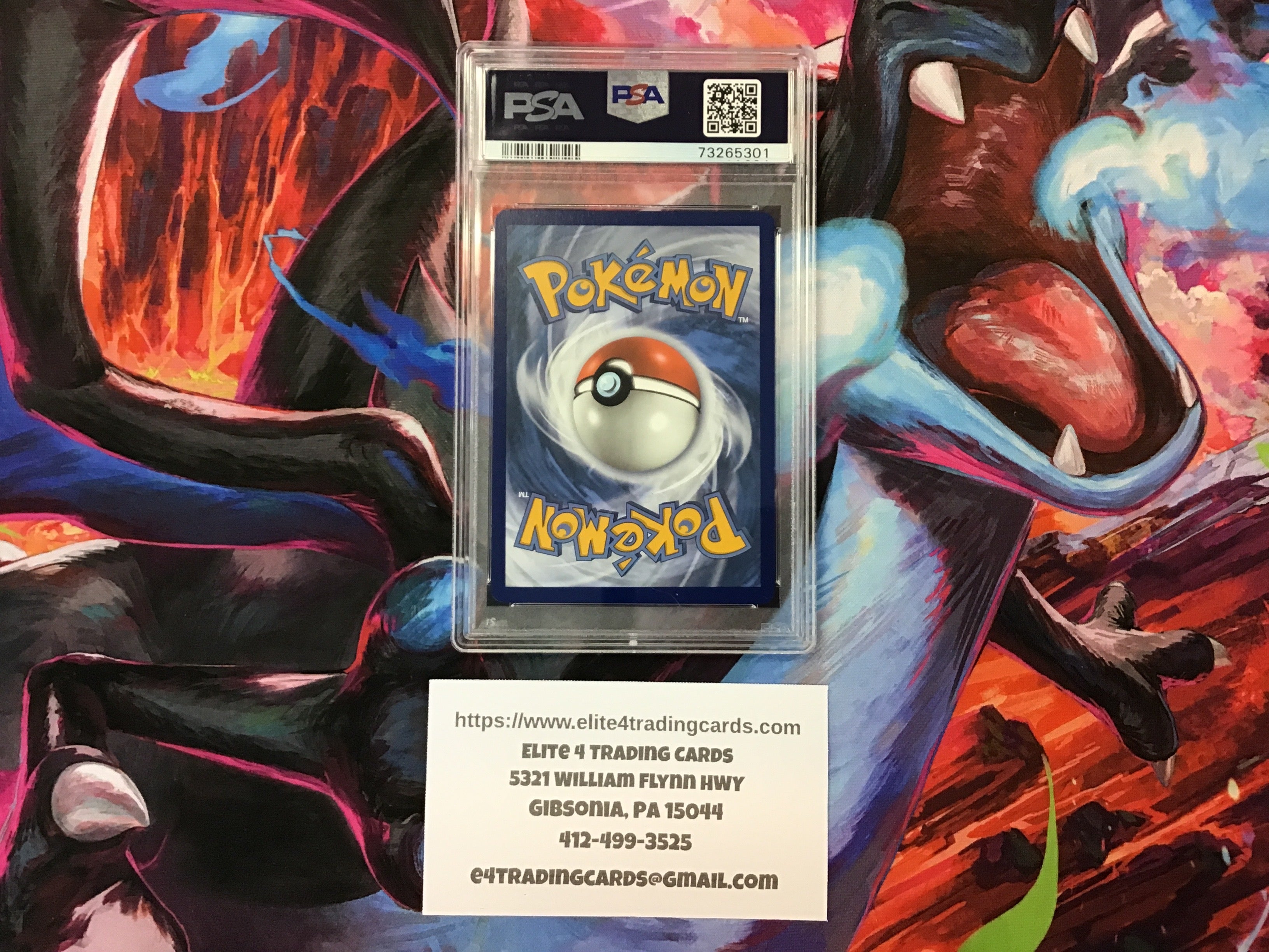Snorlax VMax #206 Pokemon Sword & Shield (PSA 10)