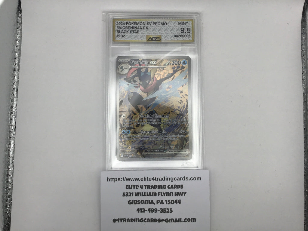 Greninja Ex #132 Pokemon Promo (AGS 9.5)