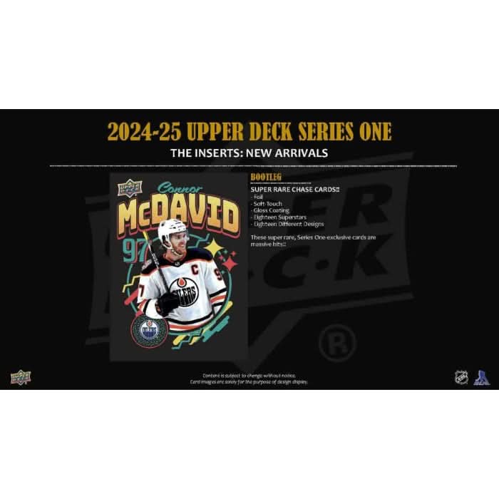 UPPER DECK SERIES 1 HOCKEY 2025-2026