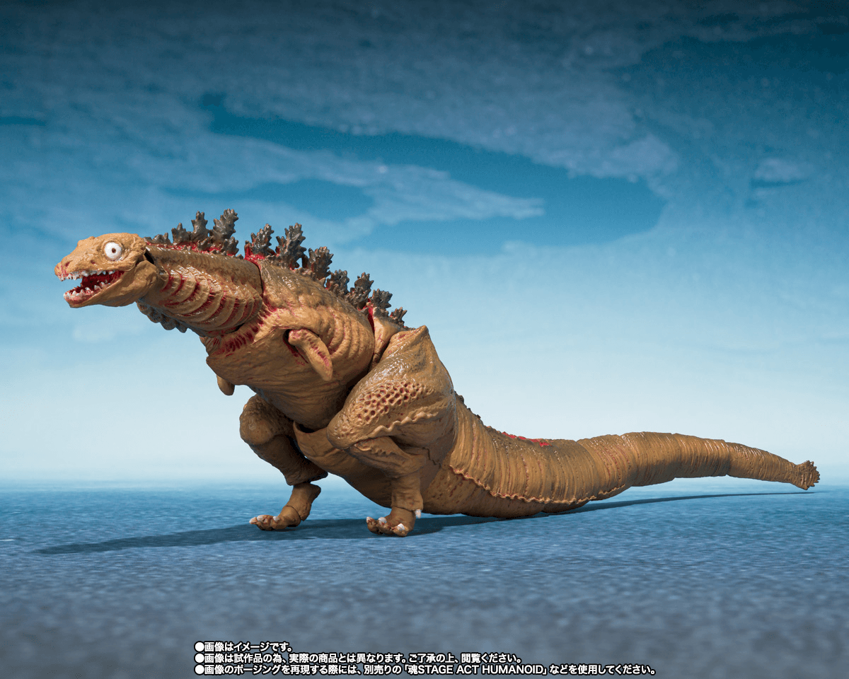 GODZILLA [2016] THE SECOND FORM &amp; THIRD FORM &amp; GIANT UNIDENTIFIED CREATURE SET