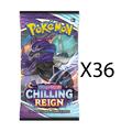 Pokemon Chilling Reign Booster Pack [Set of 36]