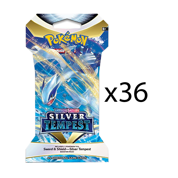 Pokemon Silver Tempest Sleeved Booster Pack Bundle [Set of 36]