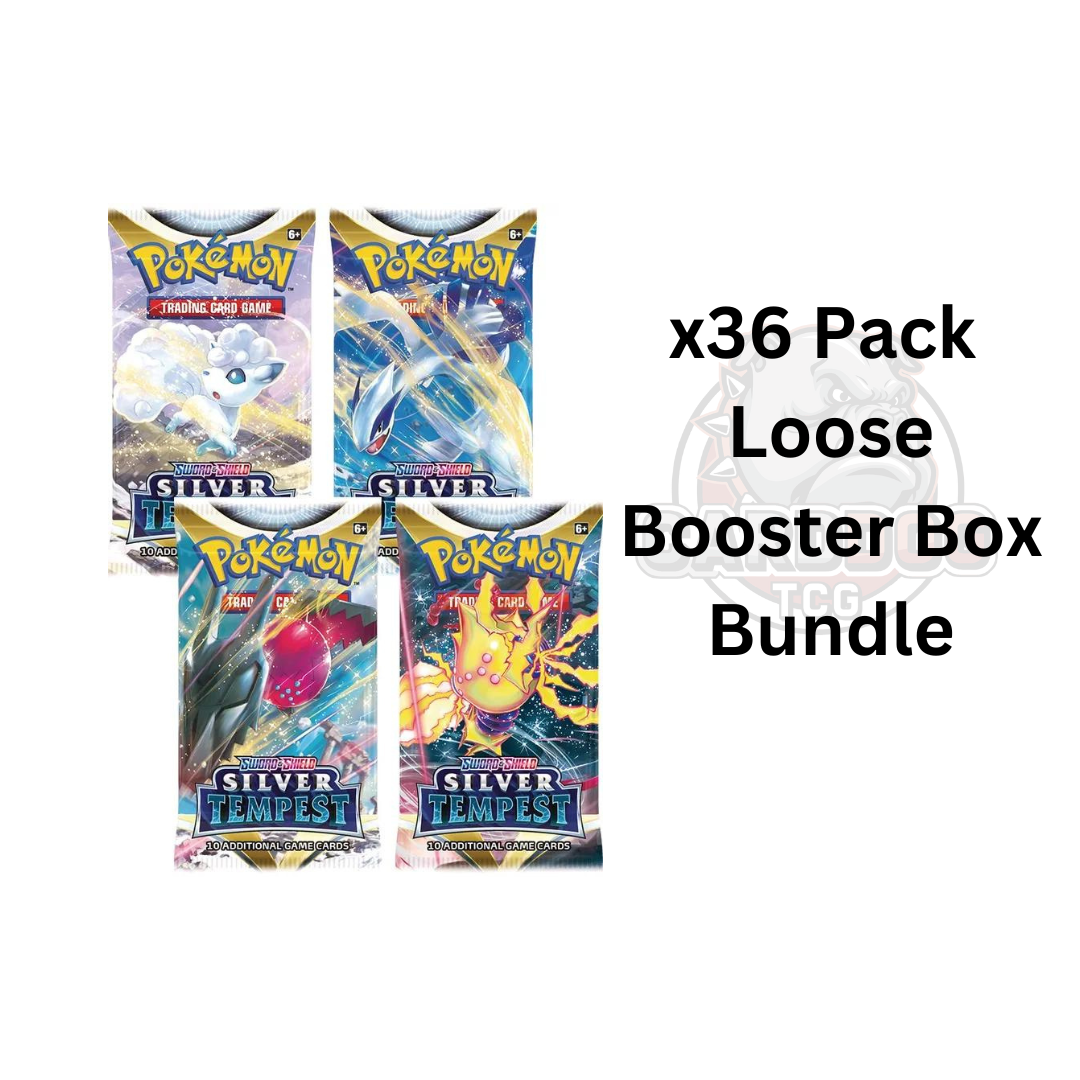 Silver Tempest 36 Loose Booster Pack Bundle