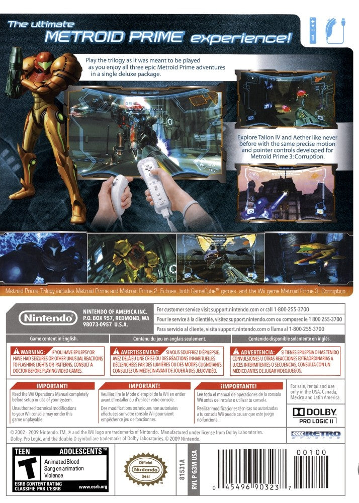 Metroid Prime Trilogy