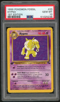 1999 Pokemon Fossil 1st Edition Hypno #23 PSA 10