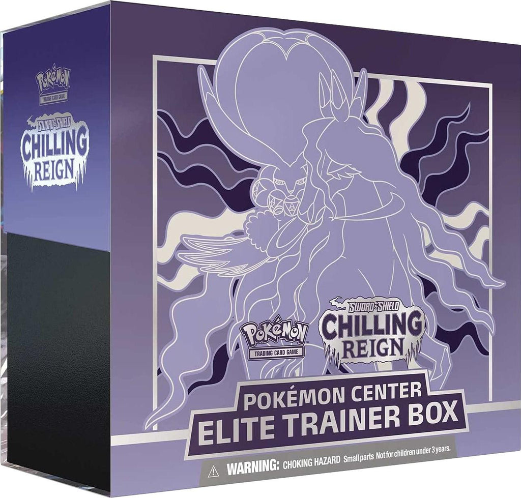 Pokemon Chilling Reign Set of Two Elite Trainer Box (Pokemon Center Exclusive)