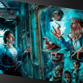 Duskmourn MirrorMirror Room / Fractured Realm 6ft Table Playmat for Magic: The Gathering