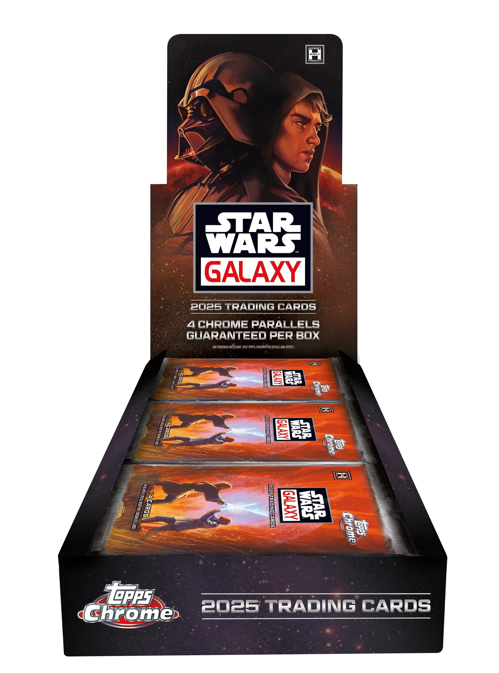 2025 Topps Chrome Star Wars Galaxy Hobby Box