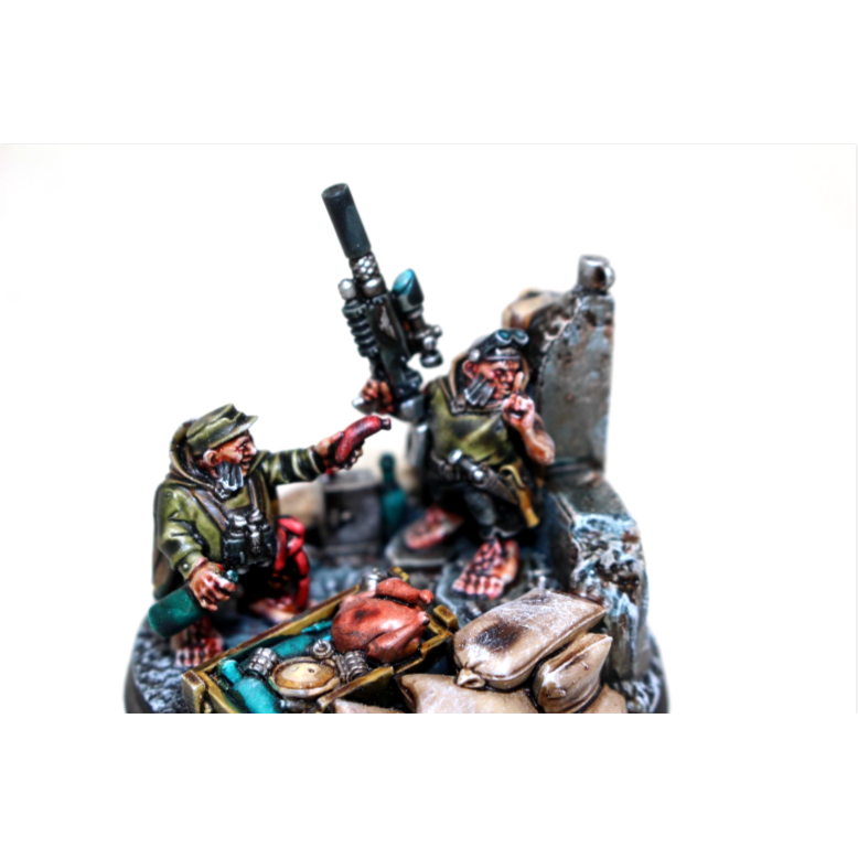 Warhammer Imperial Guard Provisionally Prepared Well Painted SH1