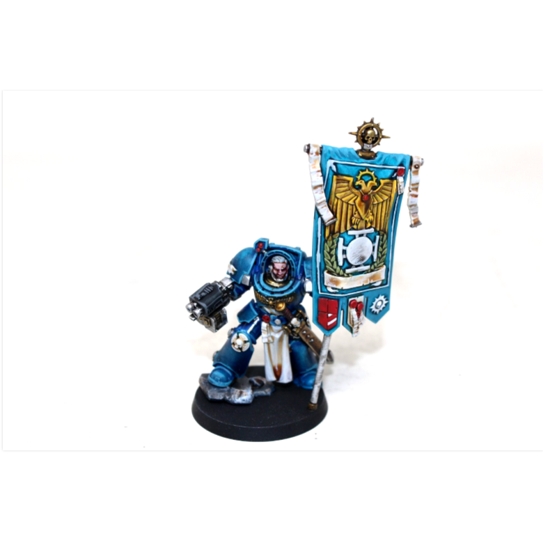 Warhammer Space Marines Ancient in Terminator Armour SH1