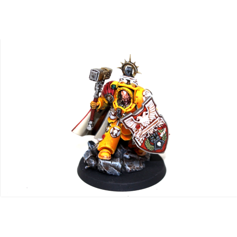Warhammer Space Marine Imperial Fists Lysander Well Painted SH1