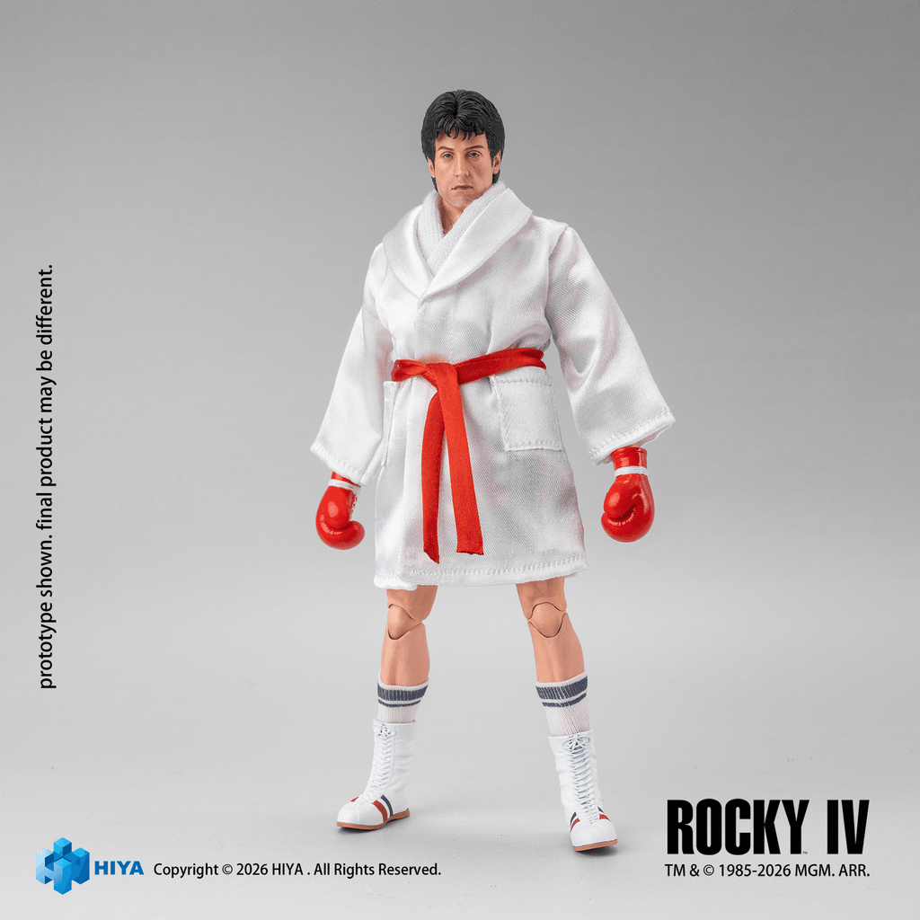 1/12 Scale 6.3 Inch Rocky IV Rocky Boxer Version Action Figure