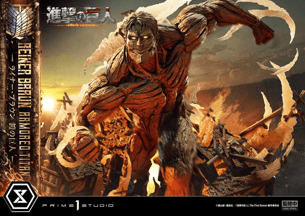 Ultimate Diorama Masterline TV animation Attack on Titan Reiner Braun Armored Titan Bonus Version