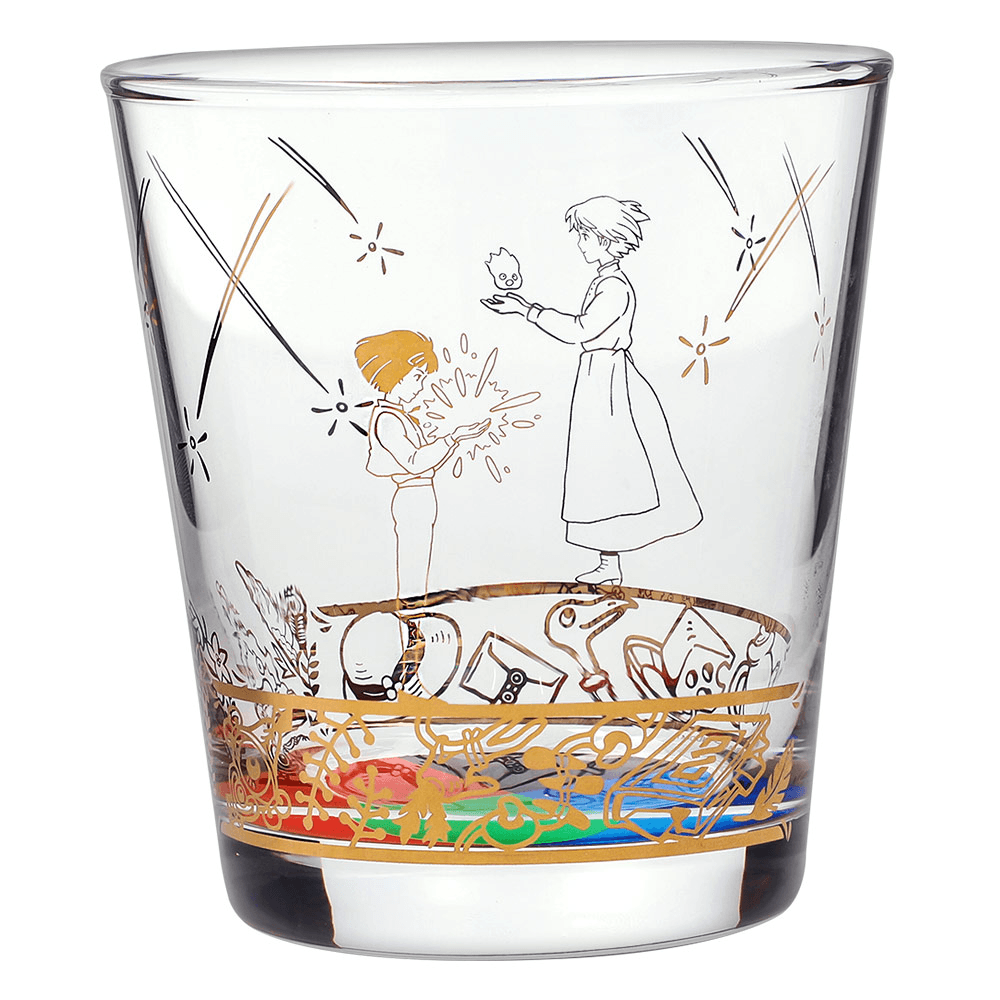 Overlapping Encounters - Magic Color Disk Designed Glass "Howl's Moving Castle" (Box/3)