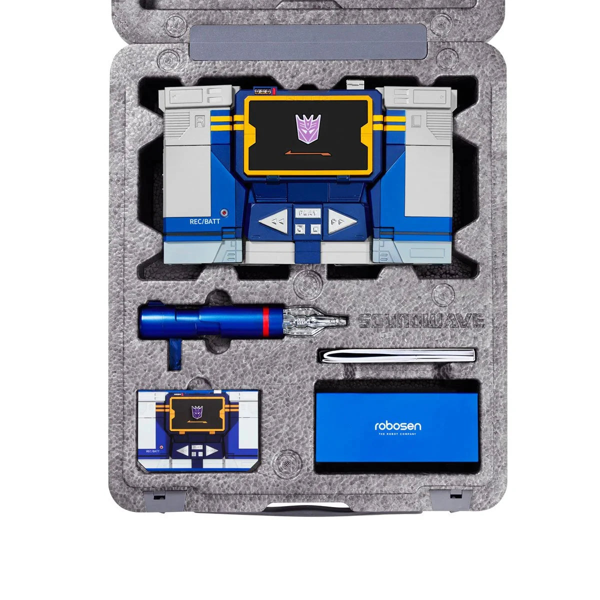 Robosen Robotics - Transformers Soundwave Flagship Auto-Converting Robot w/ Bluetooth Speaker (PRE-ORDER JULY 2026)