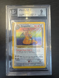 BGS 9 - 1999 Fossil unlimited #4 Dragonite holo R