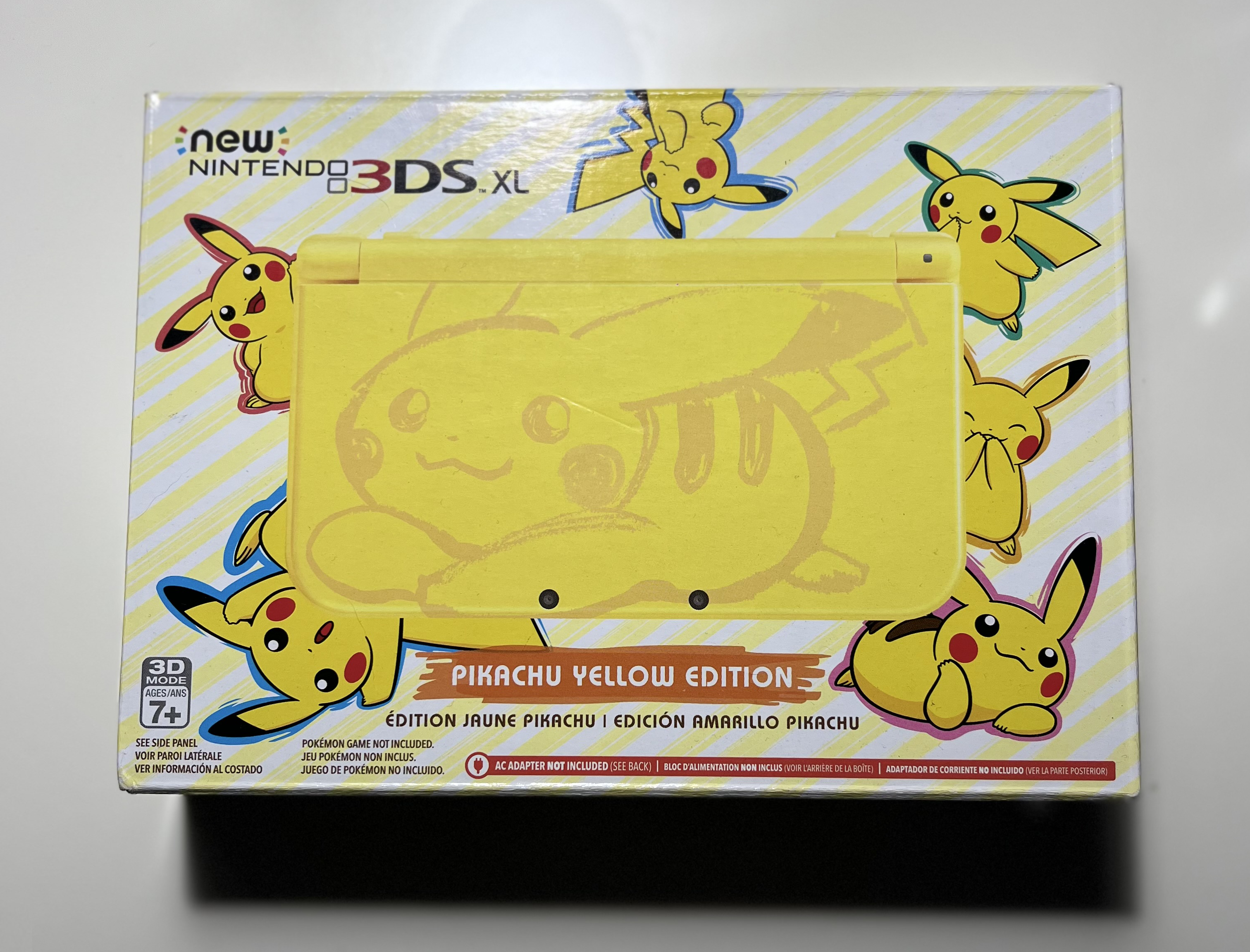 Nintendo 3DS XL - Pikachu Yellow Edition [2016] (NEW IN BOX w/ RECEIPT)