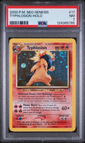 PSA 7 - 2000 POKEMON NEO GENESIS #17 TYPHLOSION-HOLO