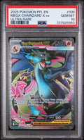 PSA GEM MT 10 Mega Charizard X Ex(109/094) [Pfl En-Phantasmal Flames] - 137826963