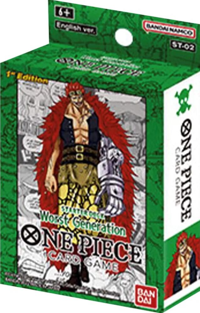 One Piece TCG: Super Prerelease Starter Deck Set (1-4)