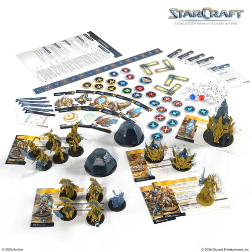 Starcraft: The Miniatures Game: Wave 1: Protoss: Starter Set - Founders Edition Pre-order May 2026