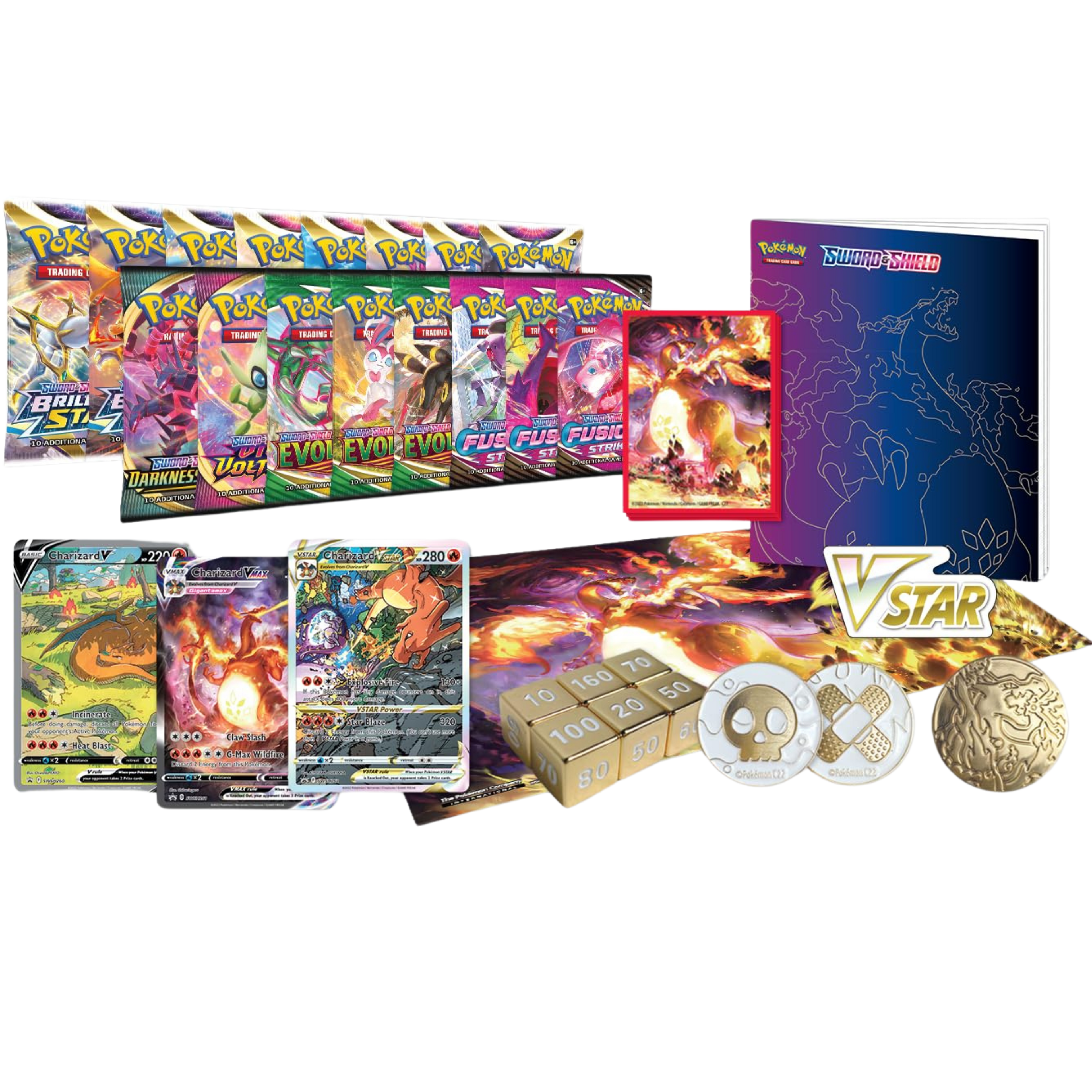 Pokemon TCG: Sword & Shield - Charizard Ultra Premium Collection (Cassius Marsh Stream Only)