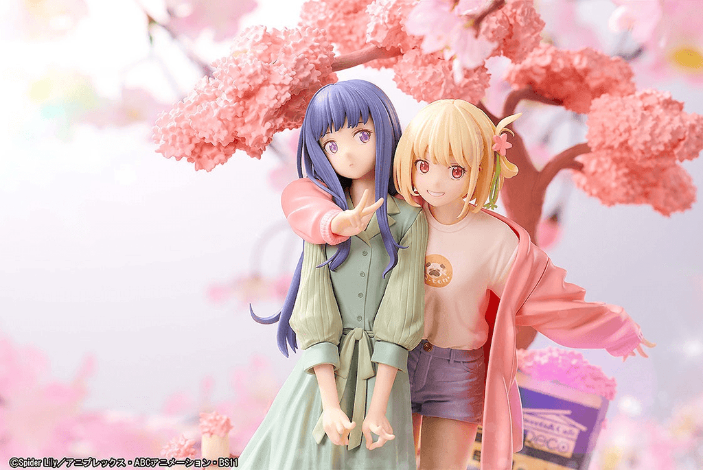 Lycoris Recoil Chisato Nishikigi &amp; Takina Inoue Spring Ver. Non-Scale Figure