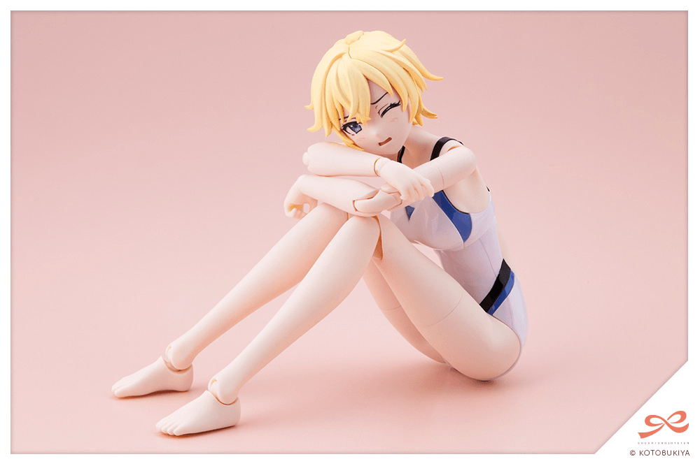 RUI SAOTOME【TOUOU HIGH SCHOOL COMPETITIVE SWIMSUIT】DREAMING STYLE WHITE DOLPHIN