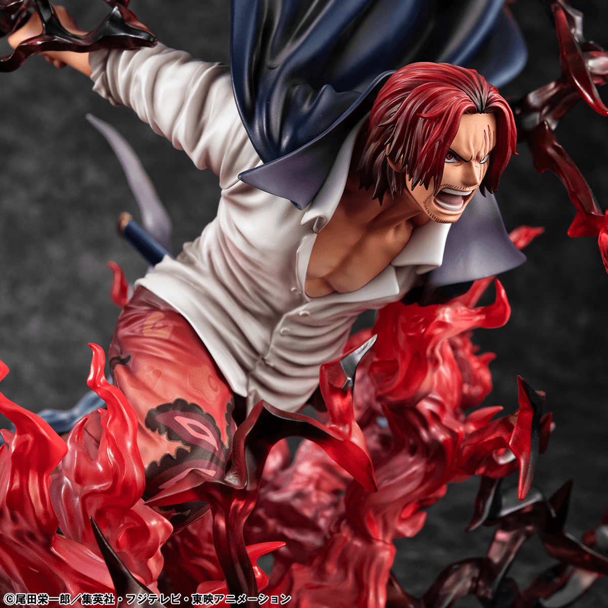 Portrait.Of.Pirates ONE PIECE “SA-MAXIMUM” Leader of Red Hair Pirates Red-Haired Shanks Kamusari