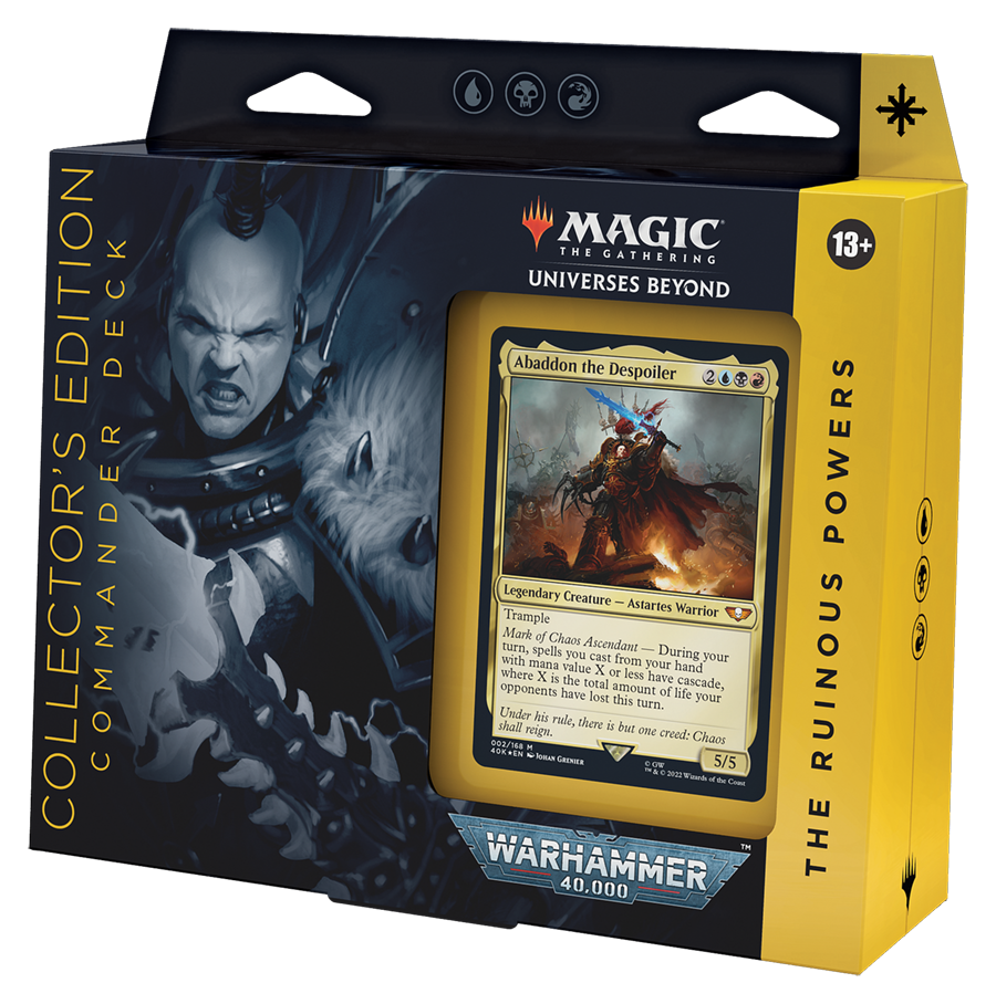 Universes Beyond: Warhammer 40.000 - Commander-Deck (Die Ruinösen Mächte – Sammler-Edition)