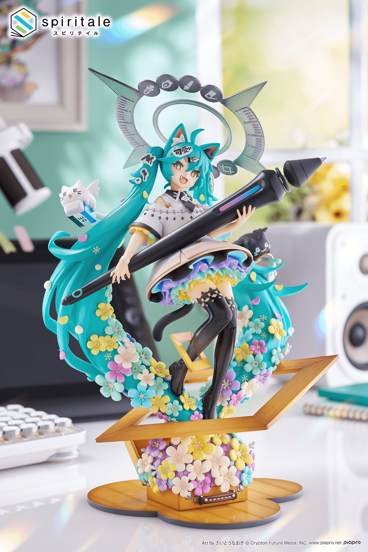 Hatsune Miku × Naoki Saito “My Figure Making!” ~The Painter ver.~ 1/7 Scale Figure
