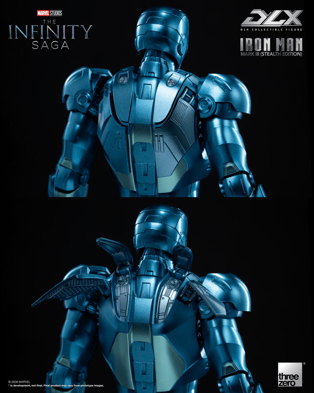 Marvel Studios: The Infinity Saga - DLX Iron Man Mark 3 (Stealth Edition)