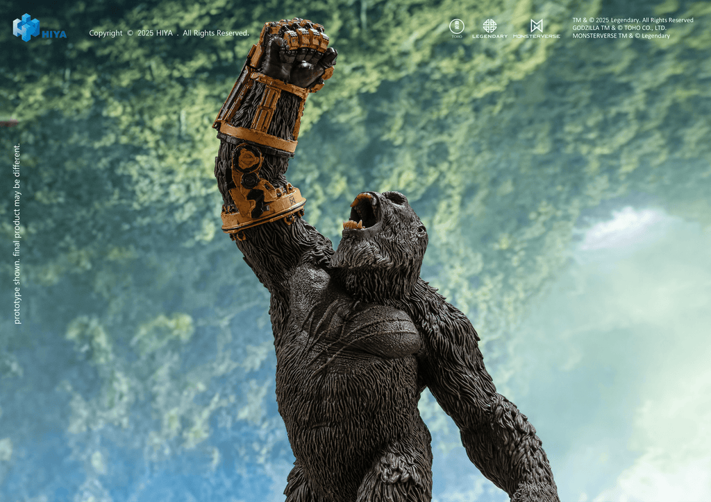 HIYA Stylist Series None Scale 8.7 Inch Godzilla x Kong The New Empire Kong B.E.A.S.T. Glove Version PVC statue