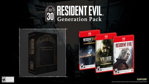 Resident Evil Generation Pack (Game Key Card) - Switch 2