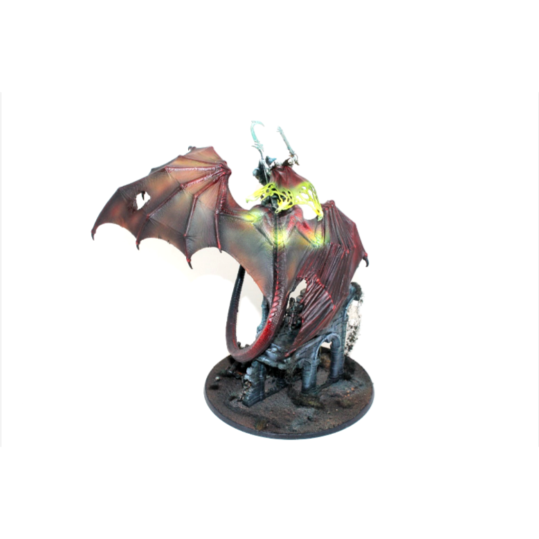 Warhammer Vampire Counts Soulblight Gravelords Vampire Lord on Zombie Dragon Well Painted ULN9